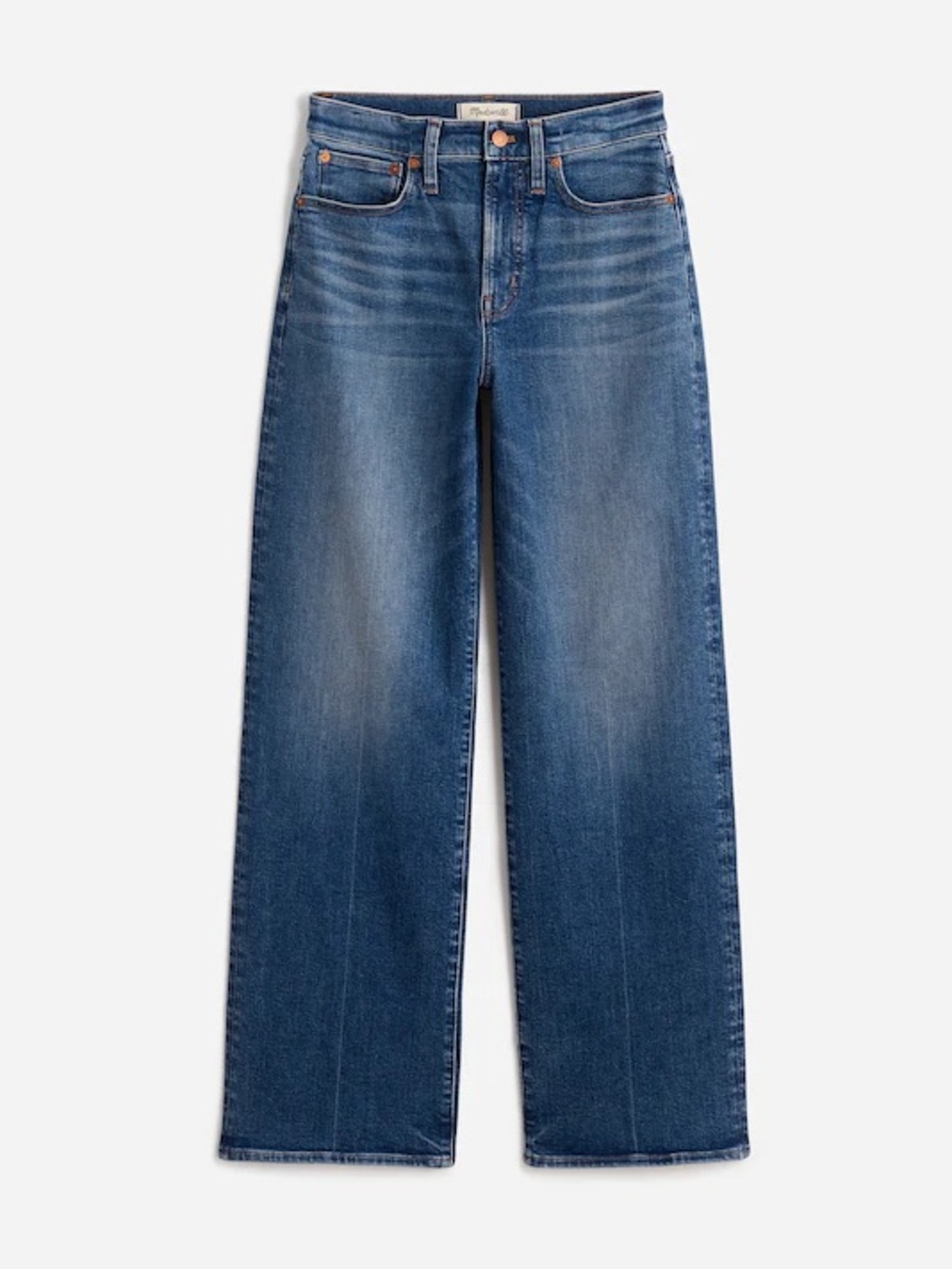 Madewell Petite Perfect Vintage Wide Leg Jean in Lavaca Wash - Size 31P